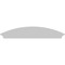 Ekena Millwork Arched Architectural Grade PVC Pediment, 68"W x 14"H x 2-3/4"P PEDP068X140ARD00 - alternate 4